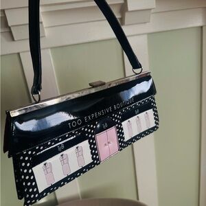 World According to Jess double sided shoulder bag